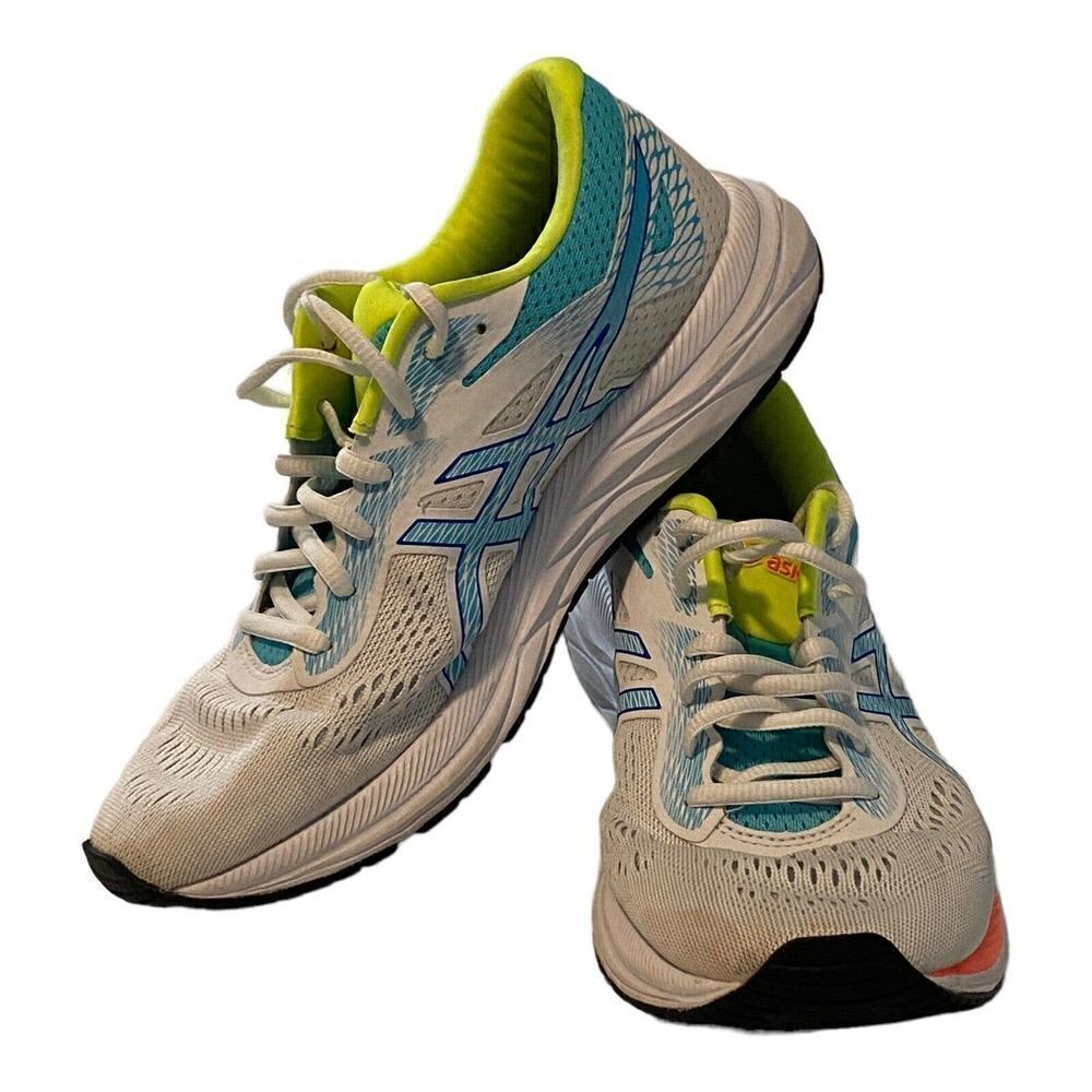 Asics Gel Excite 6 Womens Size 9 White Athletic Running Shoes - Picture 2 of 12